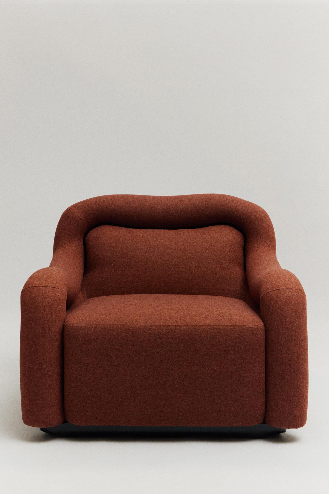 THE FAINTING ARMCHAIR — Brown