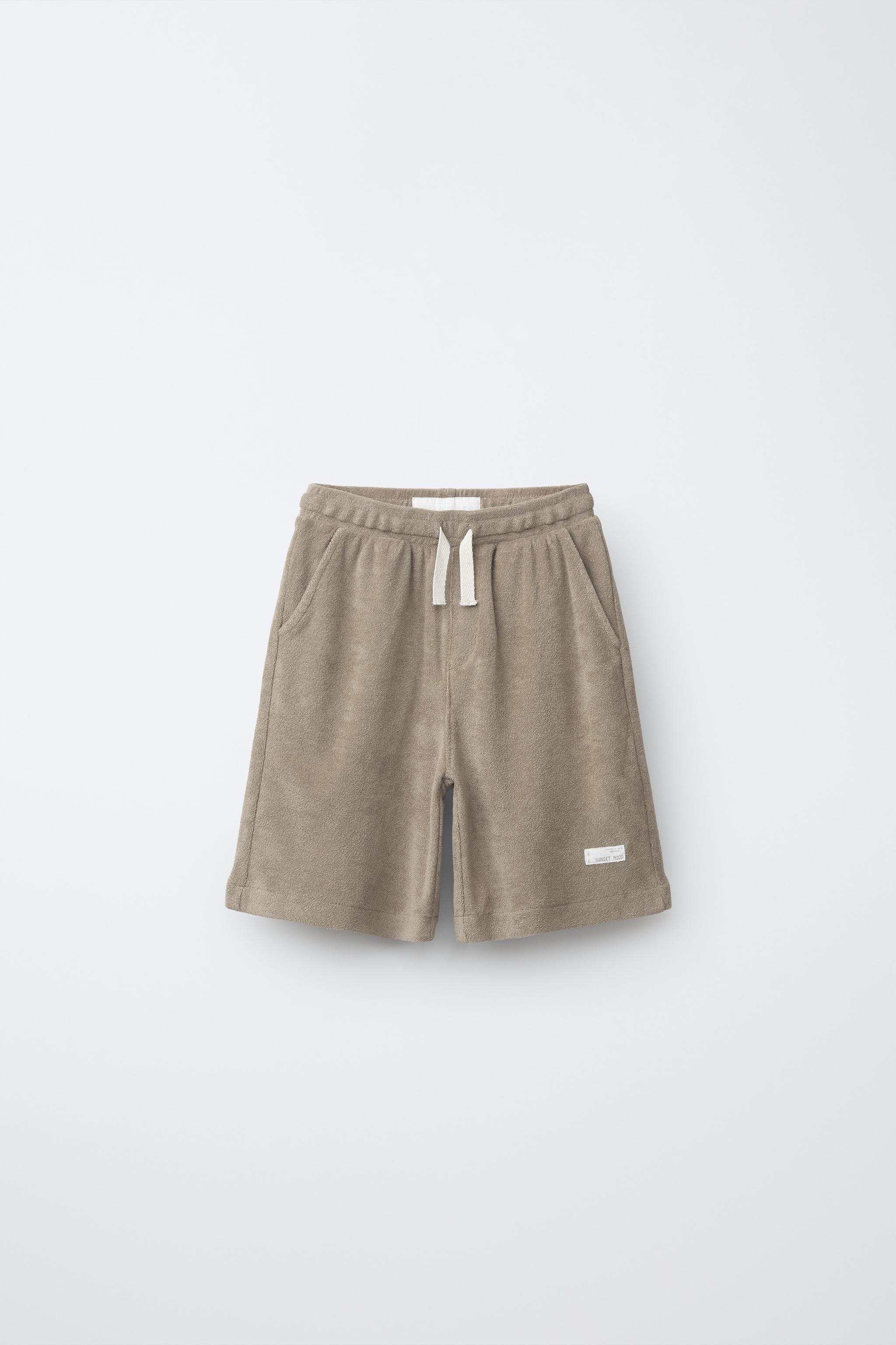 SHIRT AND BERMUDA TOWEL EFFECT SET