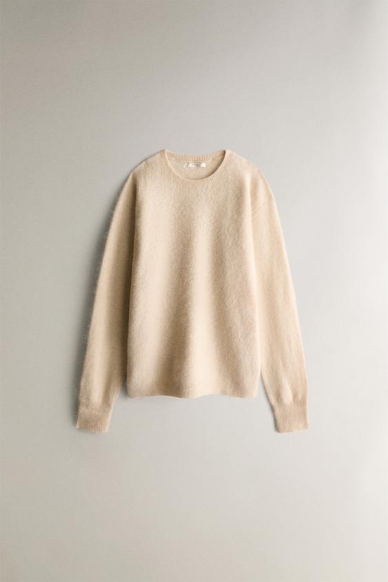 CASHMERE SWEATER Midecru ZARA United States