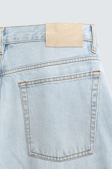 JEAN COUPE BALLON - Bleu clair de Zara - Image 10