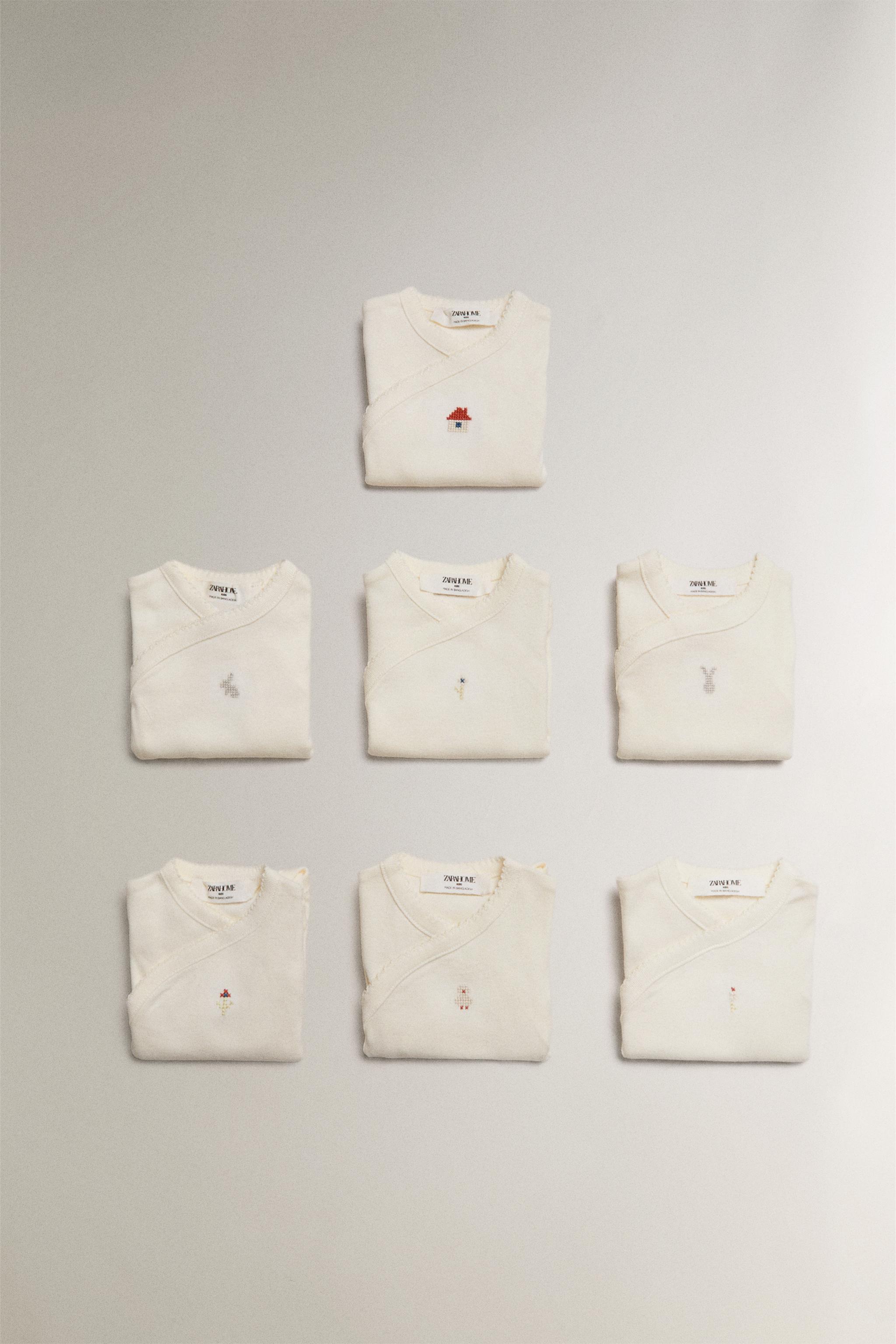 CROSS-STITCH BABY BODYSUIT PACK