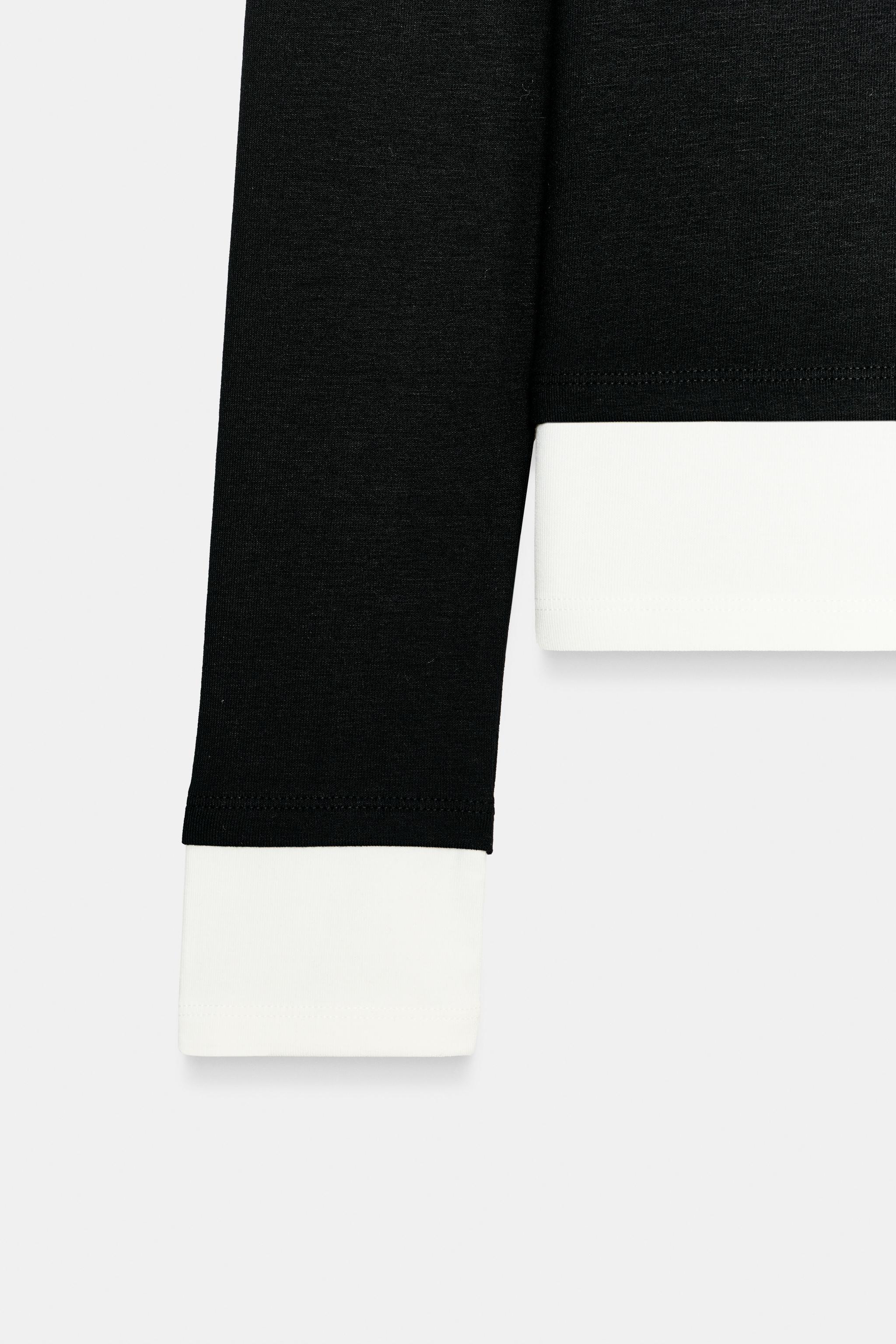 DOUBLE CONTRAST T-SHIRT