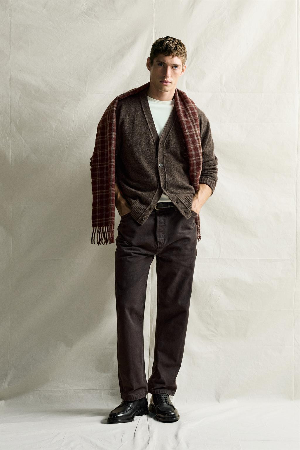 STRAIGHT-LEG CARPENTER POCKET TROUSERS