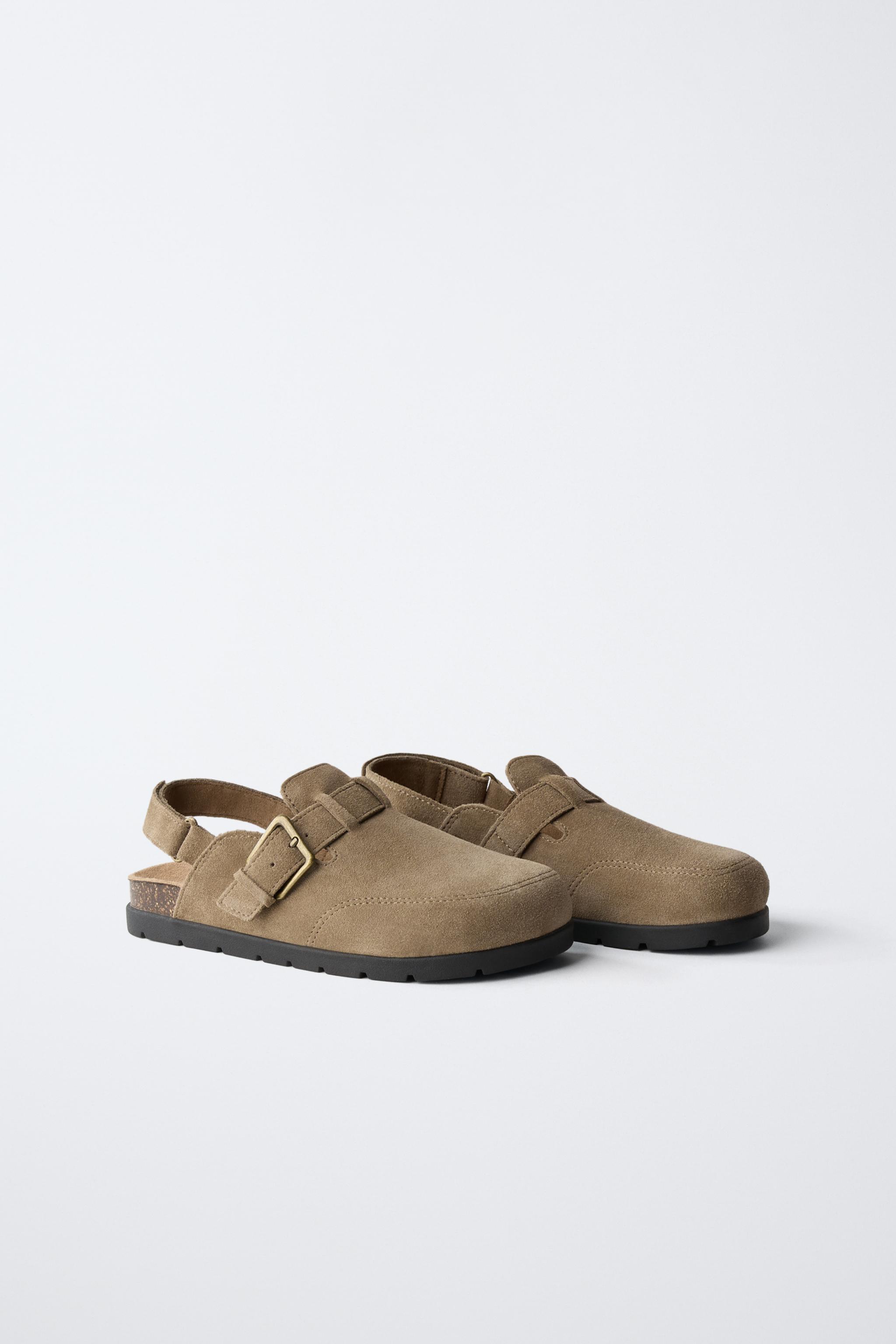 Детские сабо Zara STORIESZ - SPLIT LEATHER CLOGS — фото 3