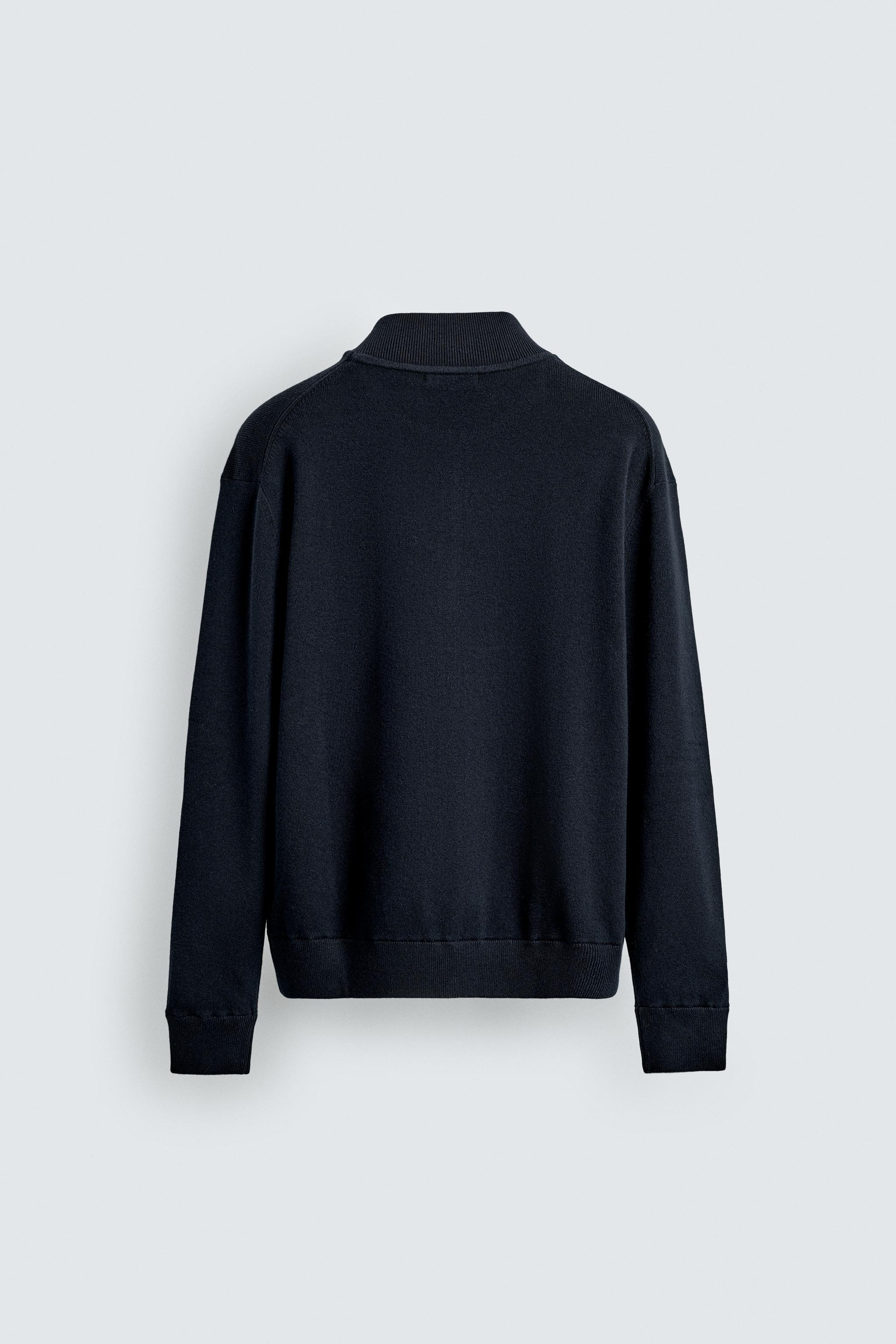 COTTON BLEND KNIT JACKET