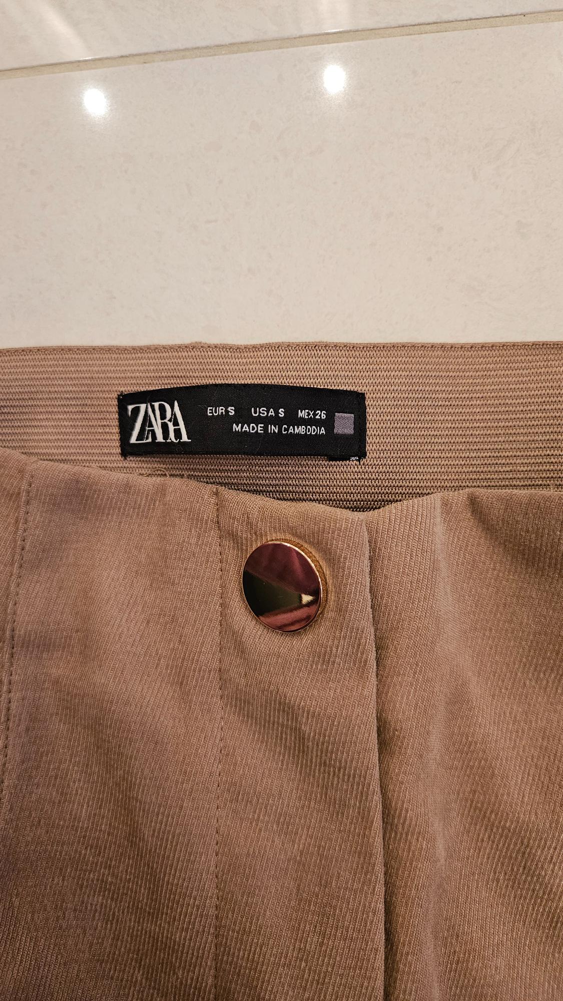 FAUX SUEDE TROUSERS - Image 2