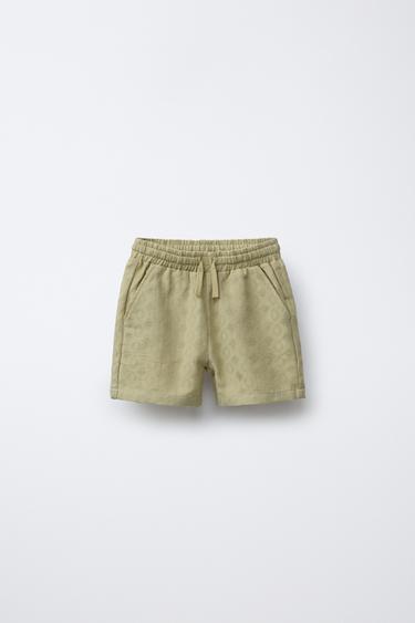 BERMUDA JACQUARD - Vert de Zara - Image 0