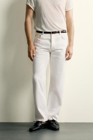 ΤΖΙΝ STRAIGHT FIT - Λευκό του Zara