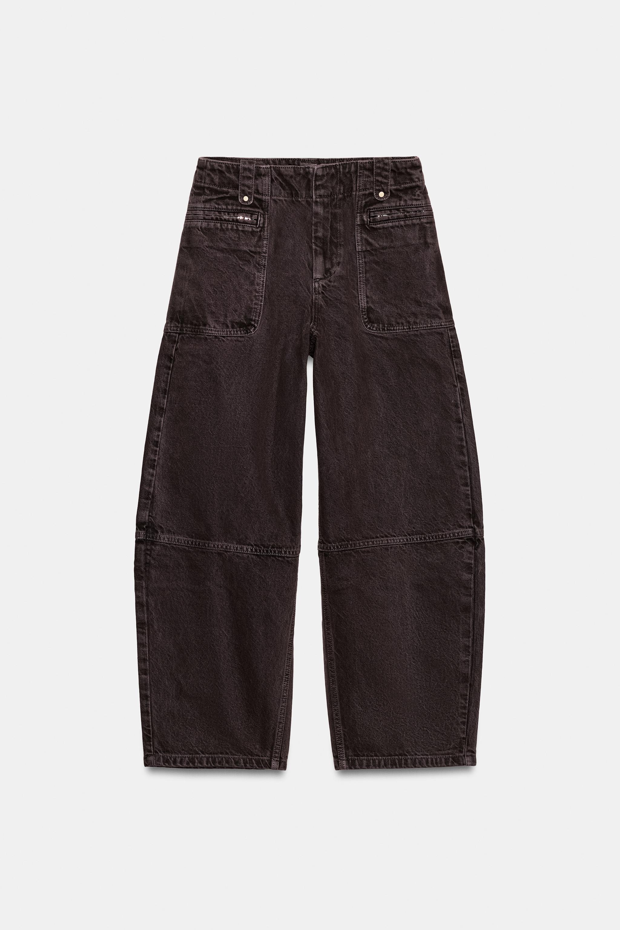 Z1975 MID-RISE BARREL CARGO JEANS