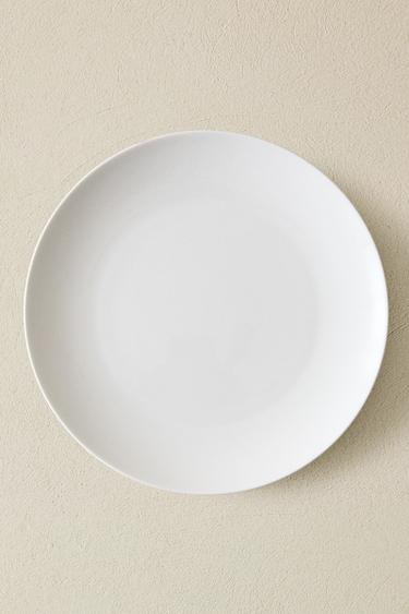 ASSIETTE PLATE PORCELAINE BONE CHINA - Blanc de Zara - Image 5