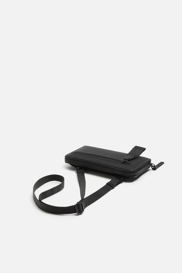 RUBBERISED WALLET - Black by Zara - Image 3