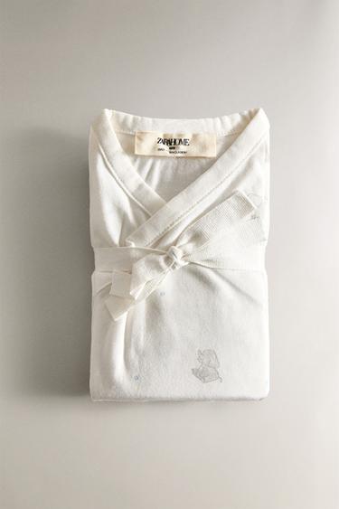 CHILDREN'S ELEPHANT BODYSUIT (SET OF 3) - Cream by Zara - Image 5