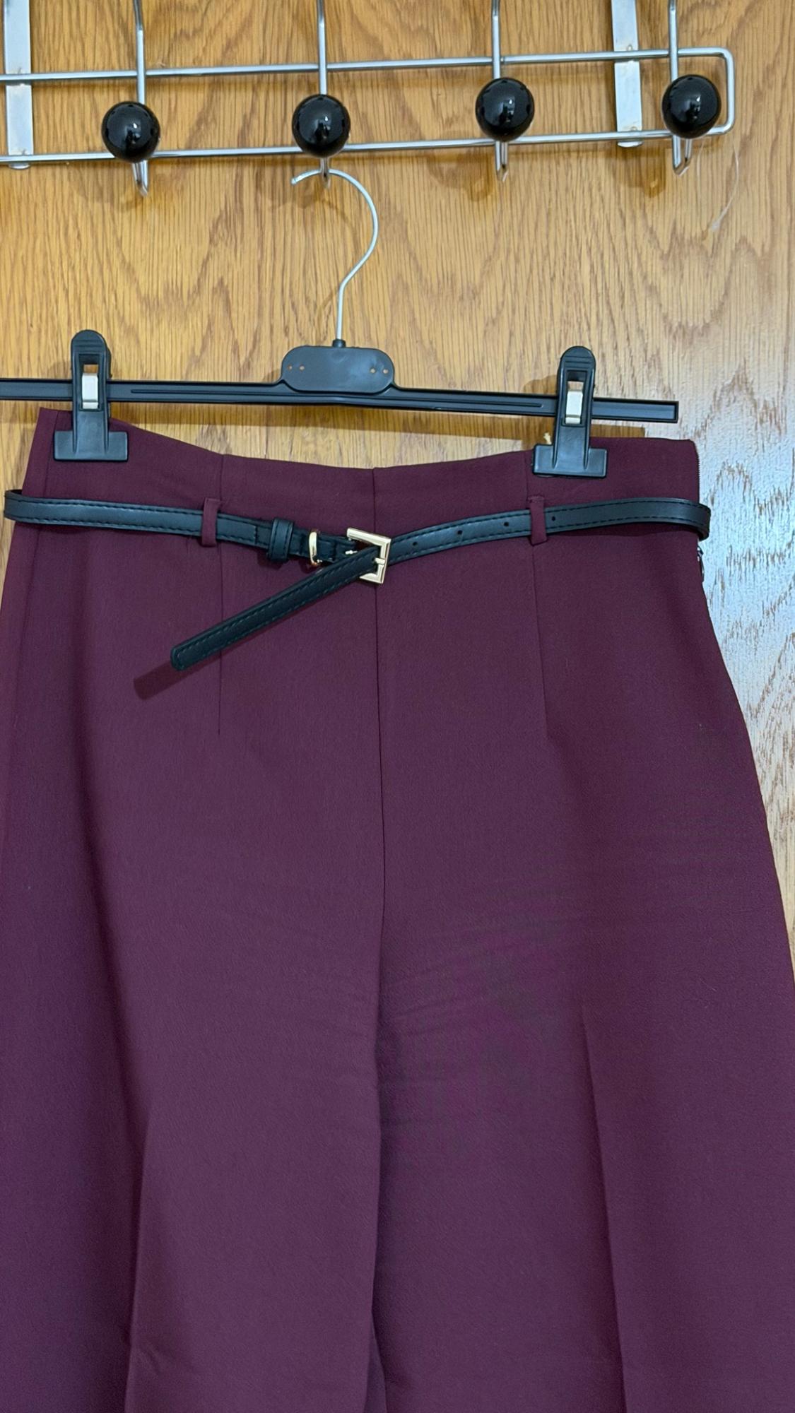 ZW COLLECTION BELTED CULOTTES - Image 2