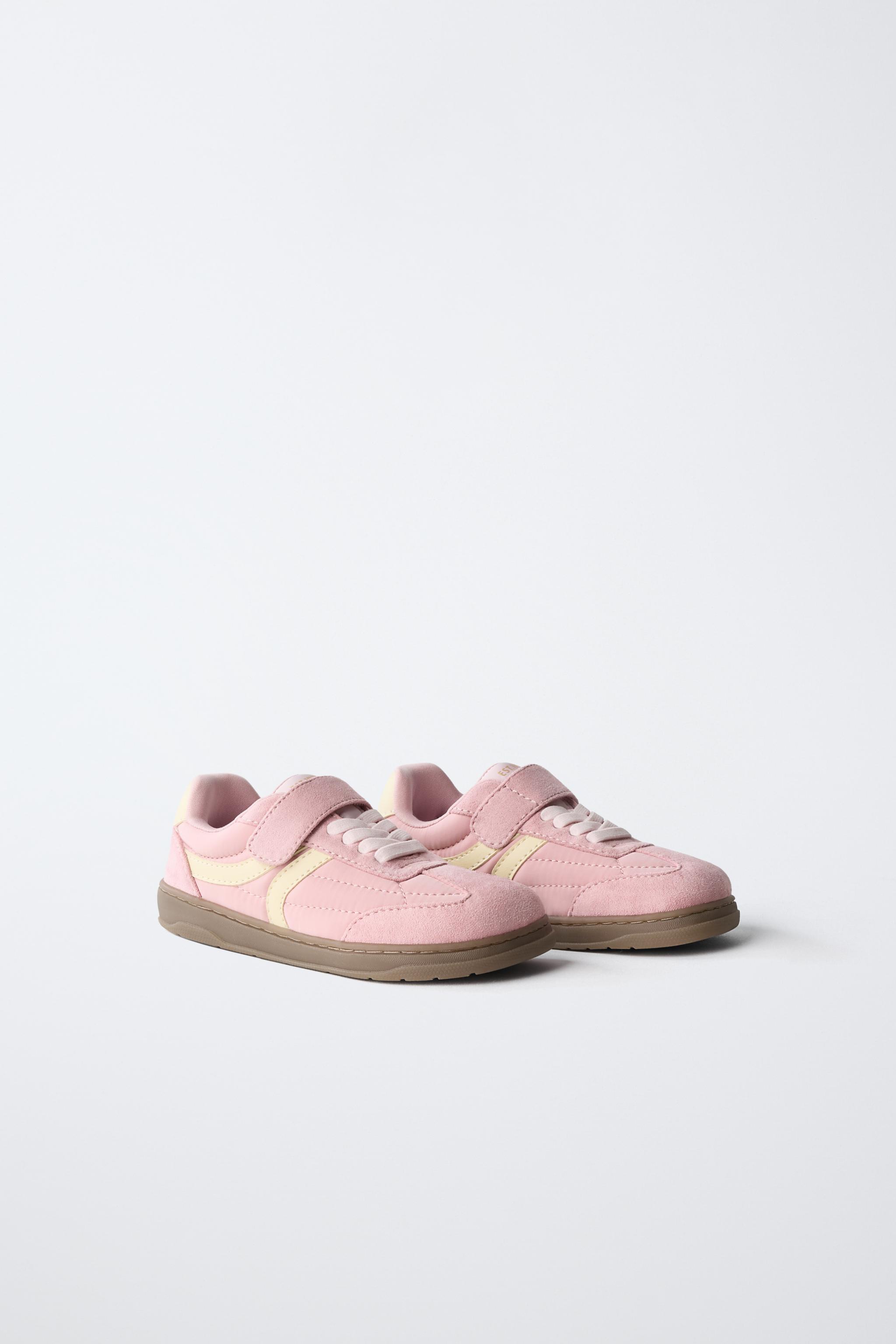 コントラスト ベアフットスニーカー - ピンク | ZARA Japan / 日本
