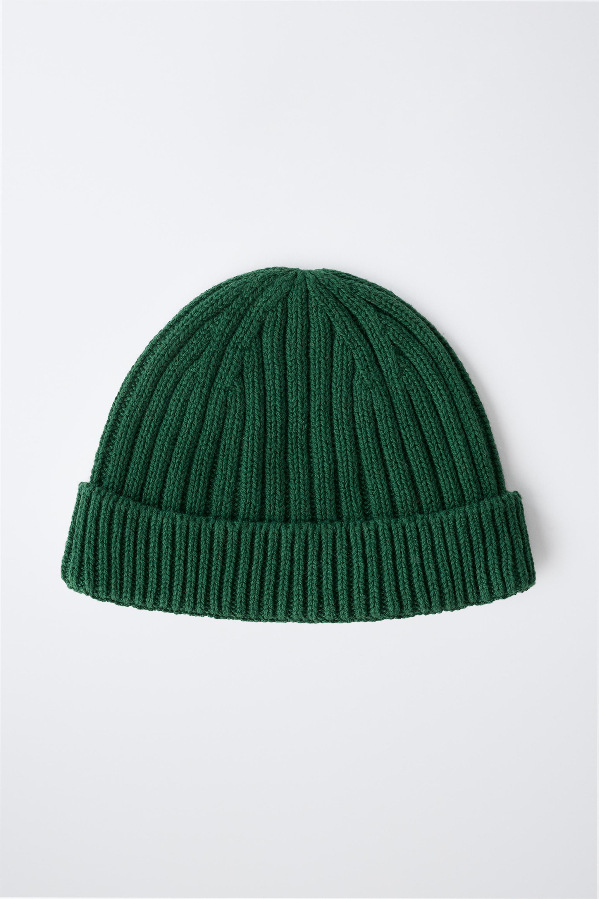 Детские головные уборы Zara PLAIN KNIT HAT — фото 4