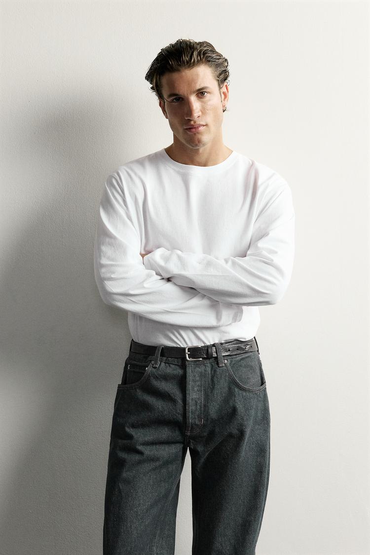 RELAXED FIT LONG SLEEVE T-SHIRT