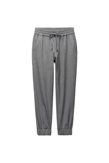 TROUSERS WITH CUFFED HEMS