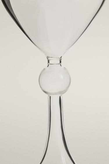 PETIT VERRE À PIED EN BOROSILICATE - Transparent de Zara - Image 2