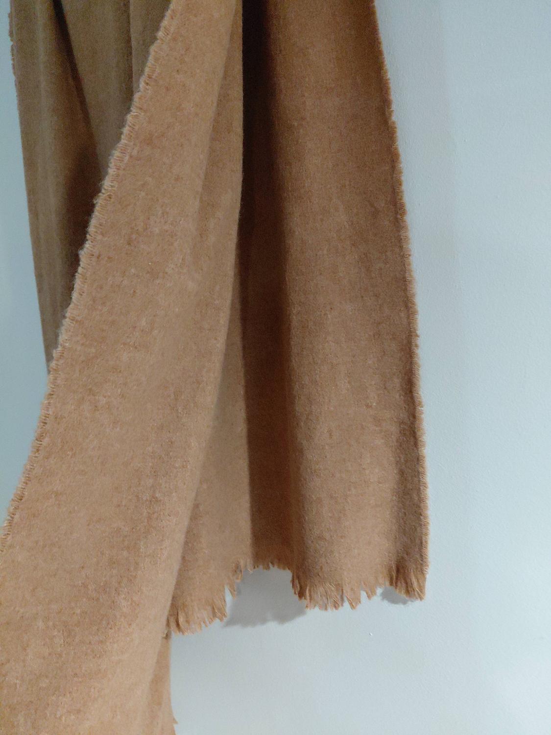 PLAIN WOOL SCARF - Image 4