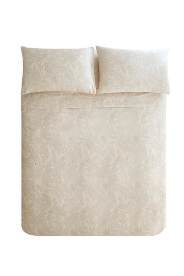 ΠΑΠΛΩΜΑΤΟΘΗΚΗ ΣΑΤΕΝ PAISLEY - Μπεζ του Zara