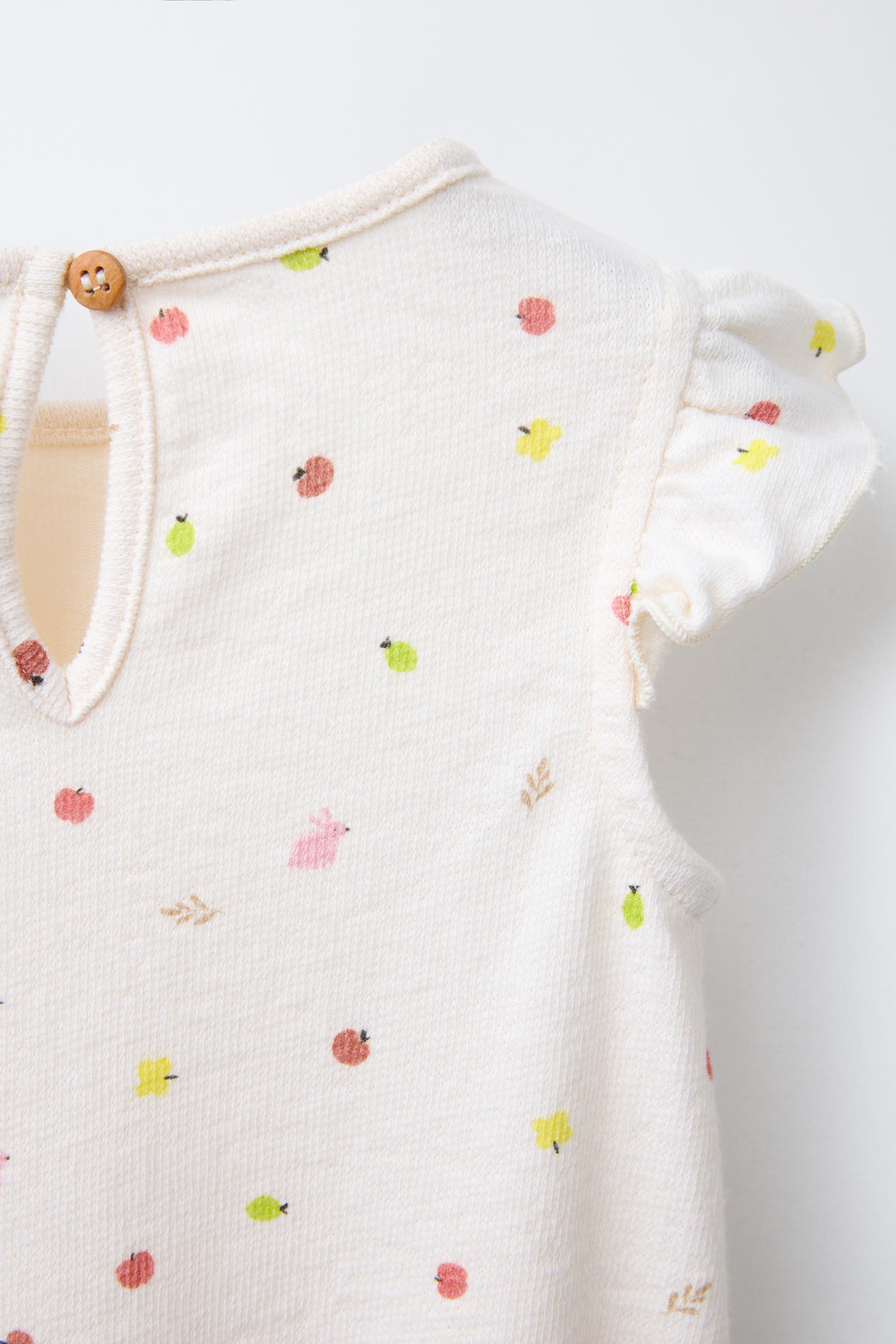 FRUIT RUFFLE ROMPER