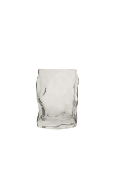 ウェービー ガラス タンブラークリアZaraのウェービー ガラス タンブラー - クリア 