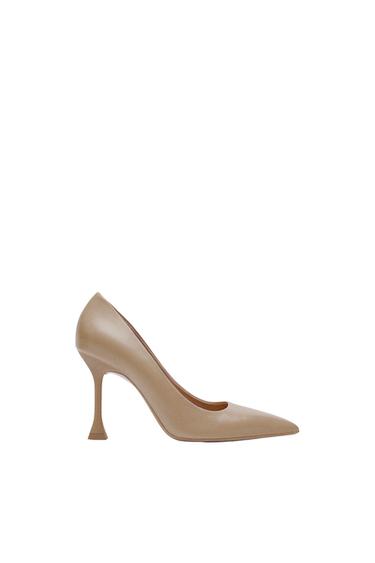 LEATHER HIGH-HEEL SHOES