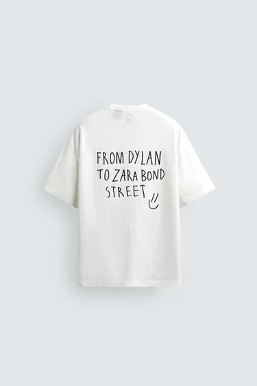 CASSETTE ILLUSTRATION T-SHIRT X DYLAN´S T-SHIRT CLUB X ZARA — Oyster-white 2