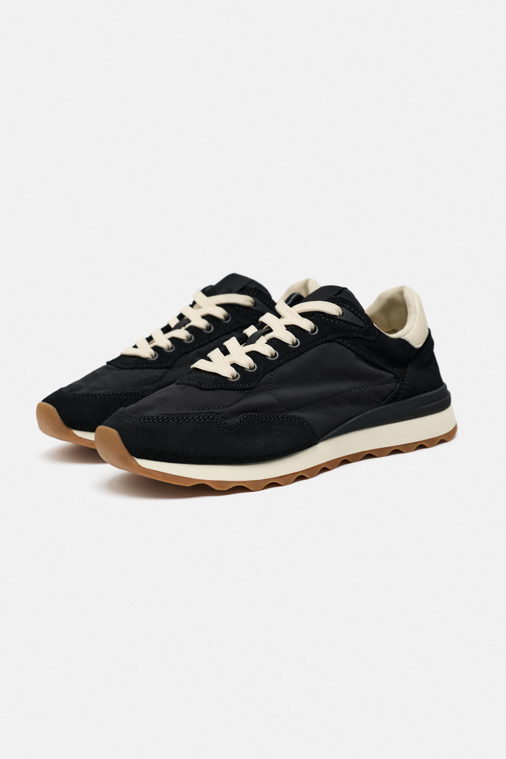 Zara mesh hot sale combination sneakers