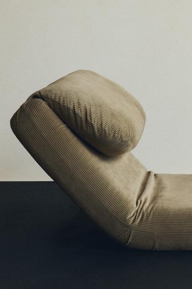 FAUTEUIL PLIANT INDIVIDUEL CORDUROY - Vert de Zara - Image 5
