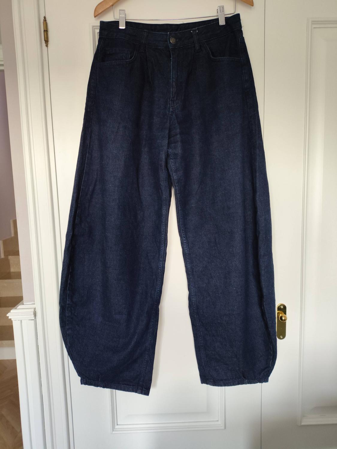 ZW COLLECTION MID-RISE BALLOON JEANS - Image 4