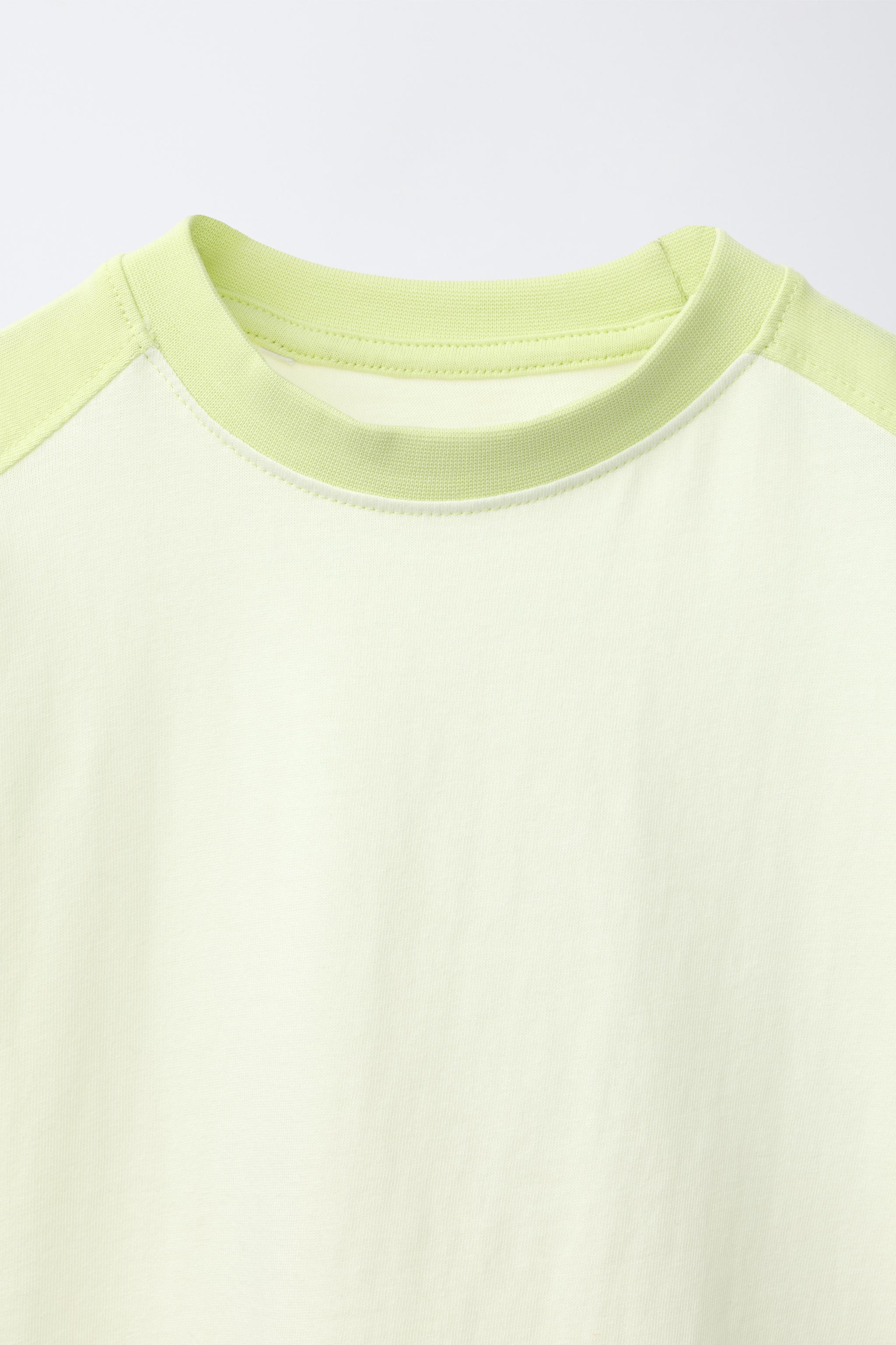 Детские шорты Zara CHECKERBOARD T-SHIRT AND BERMUDA SET — фото 6