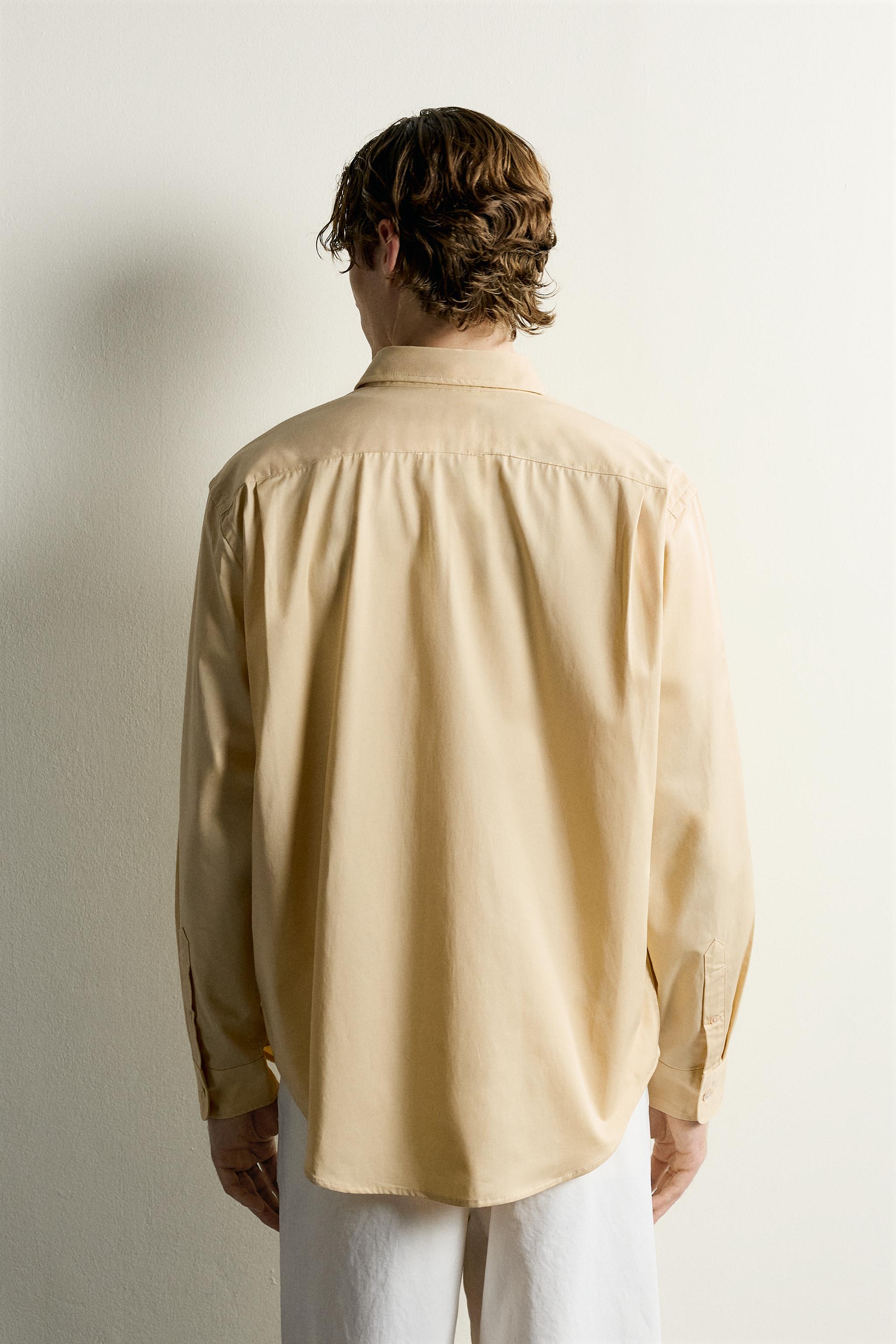 RELAXED-FIT LYOCELL-COTTON SHIRT