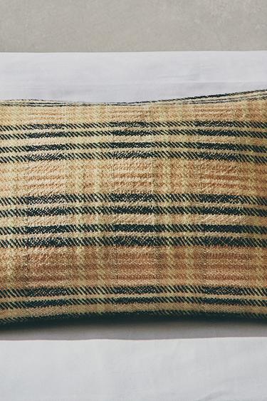 CHECK CUSHION COVER - Beige by Zara - Image 5