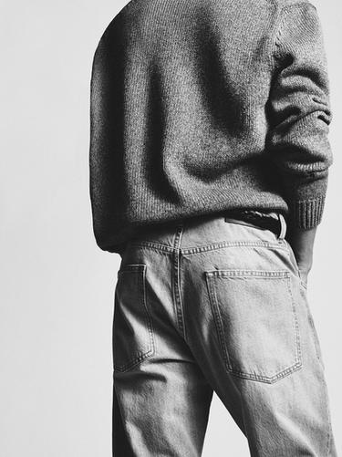 Jeans relaxed fit - Gris vigoré de Zara