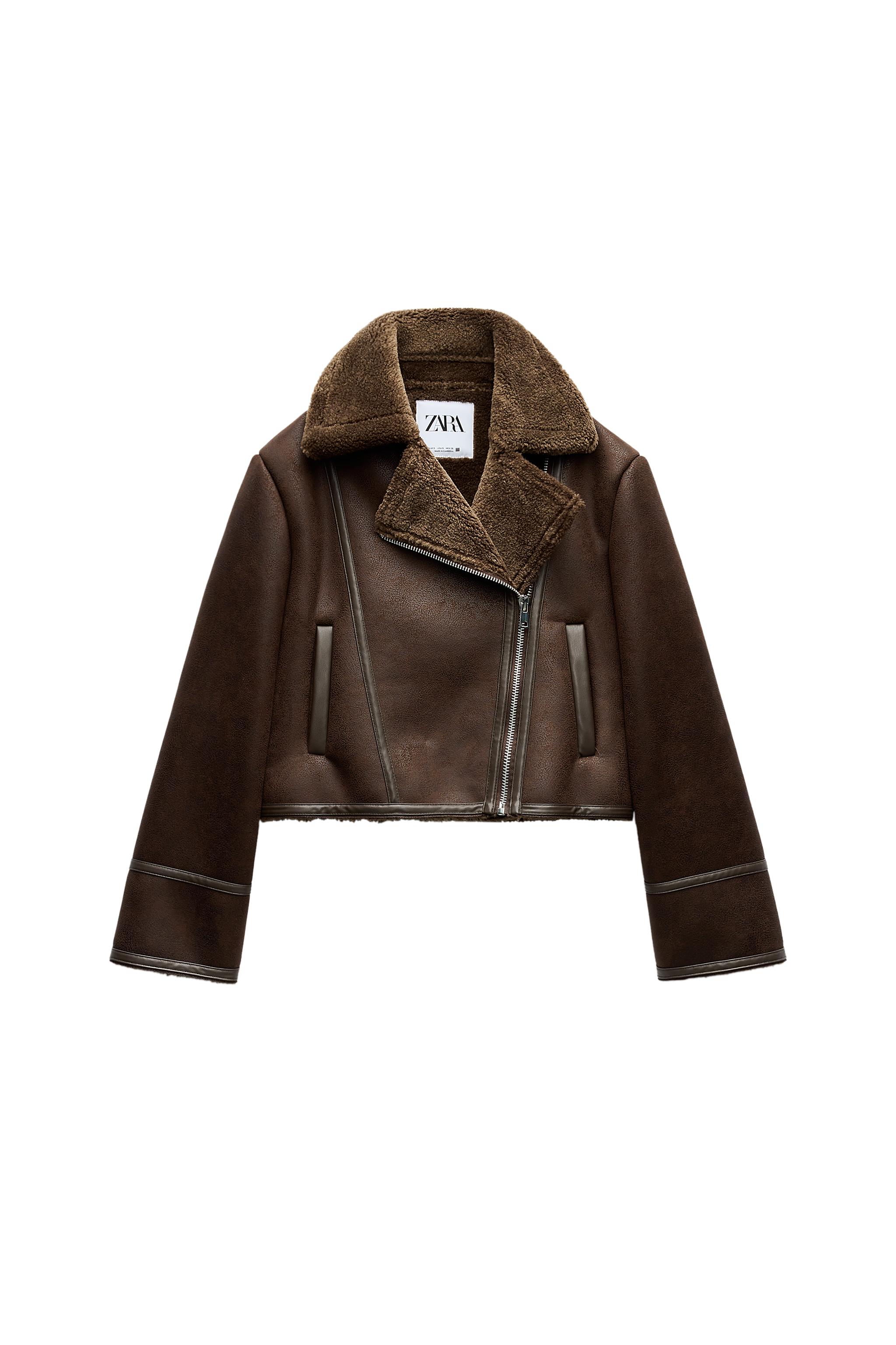 DOUBLE SIDED SHORT JACKET | SECOND HAND | Zara Preowned