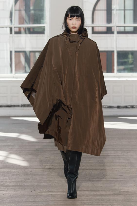 ZARA ZW オーバーサイズ 狭かっ ケープ M LIMITED EDITION