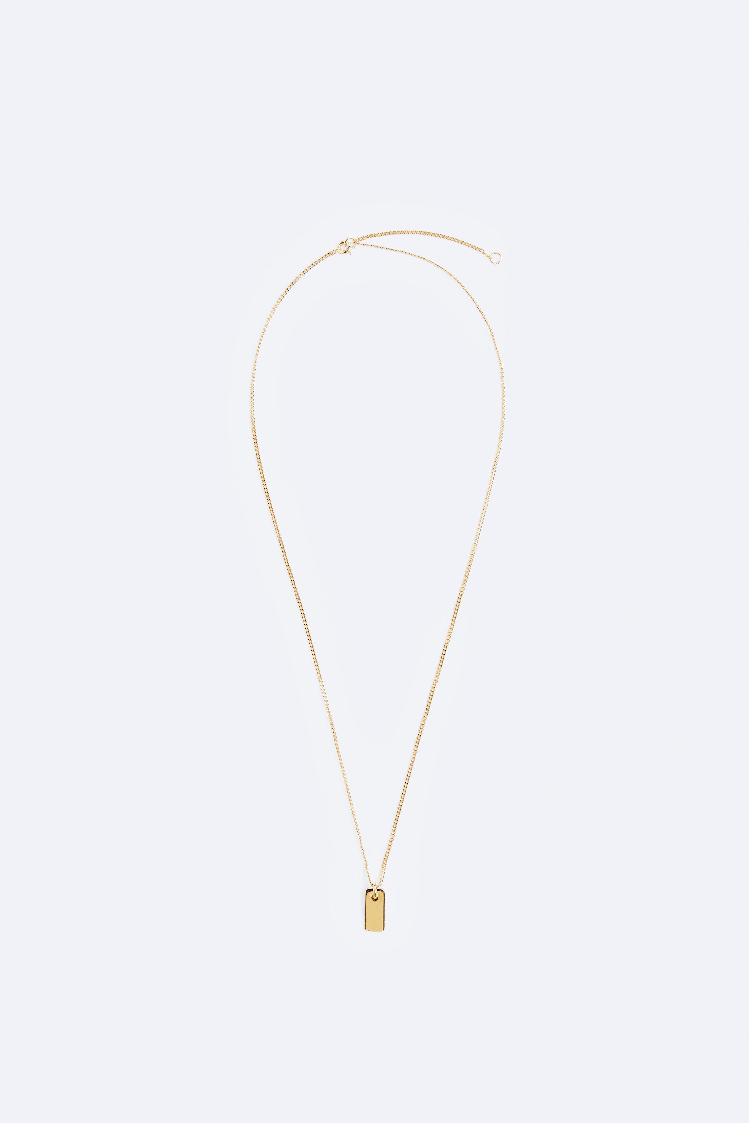 CHAIN WITH CHARM - Gold | ZARA United States
