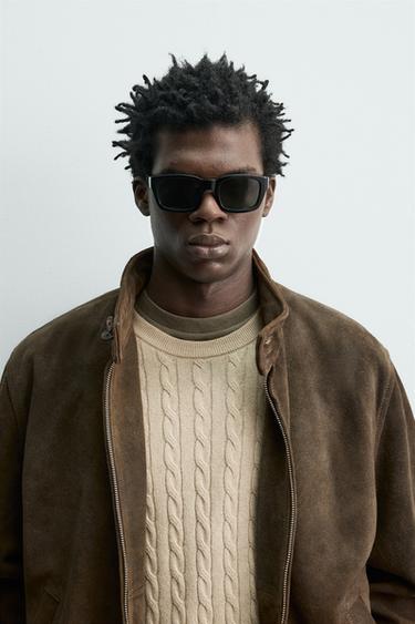 LUNETTES DE SOLEIL CARRÉES - Noir de Zara - Image 0