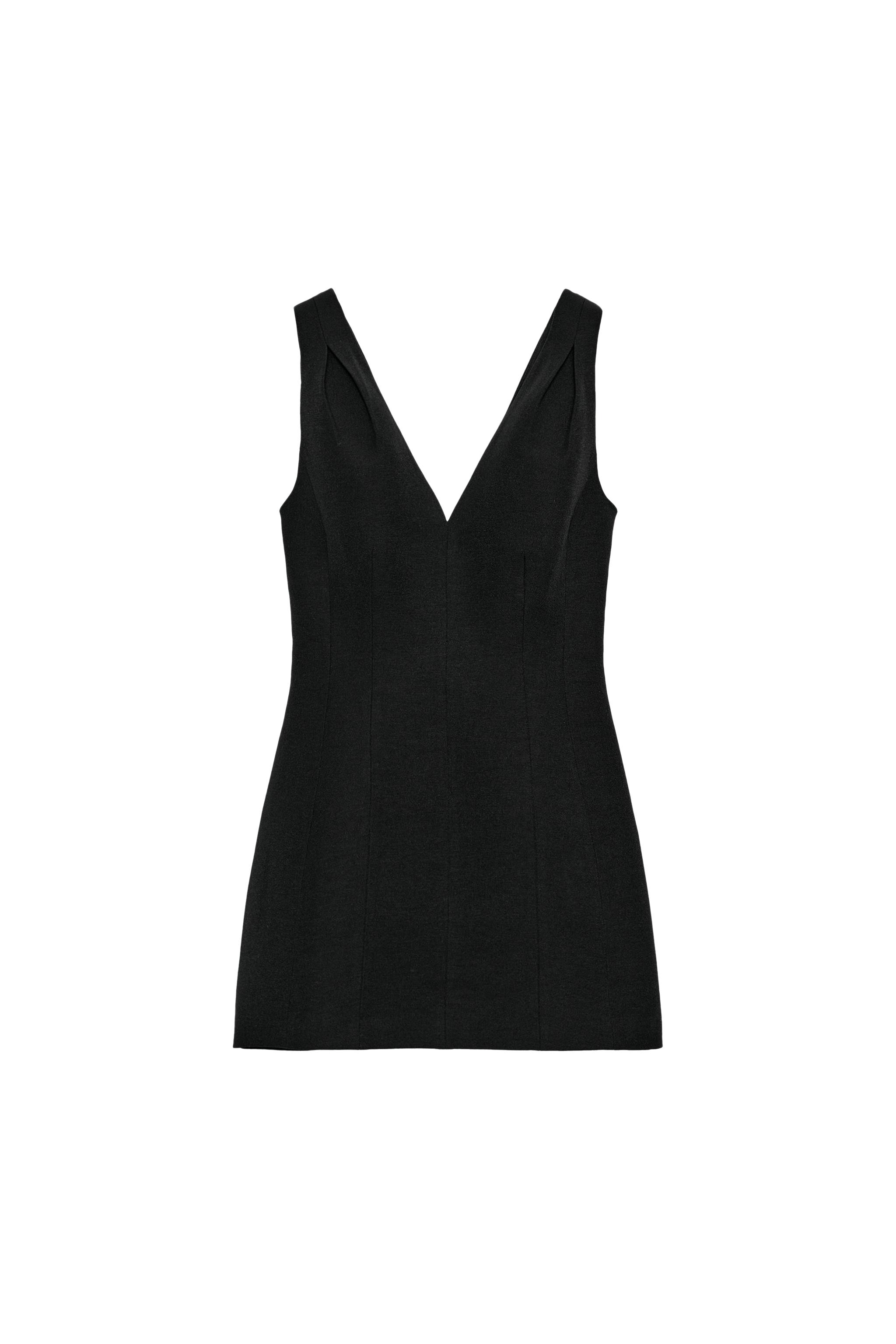 КОРОТКА СУКНЯ ZW COLLECTION - Чорний | ZARA Україна / Ukraine