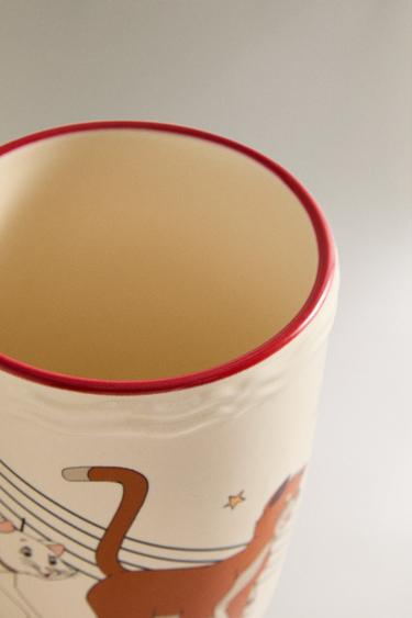 TASSE ENFANT GRÈS LES ARISTOCHATS ©DISNEY NOËL - Multicolore de Zara - Image 2