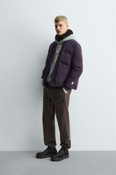 VESTE DOUDOUNE KIMONO X SR_A - Violet de Zara - Image 3