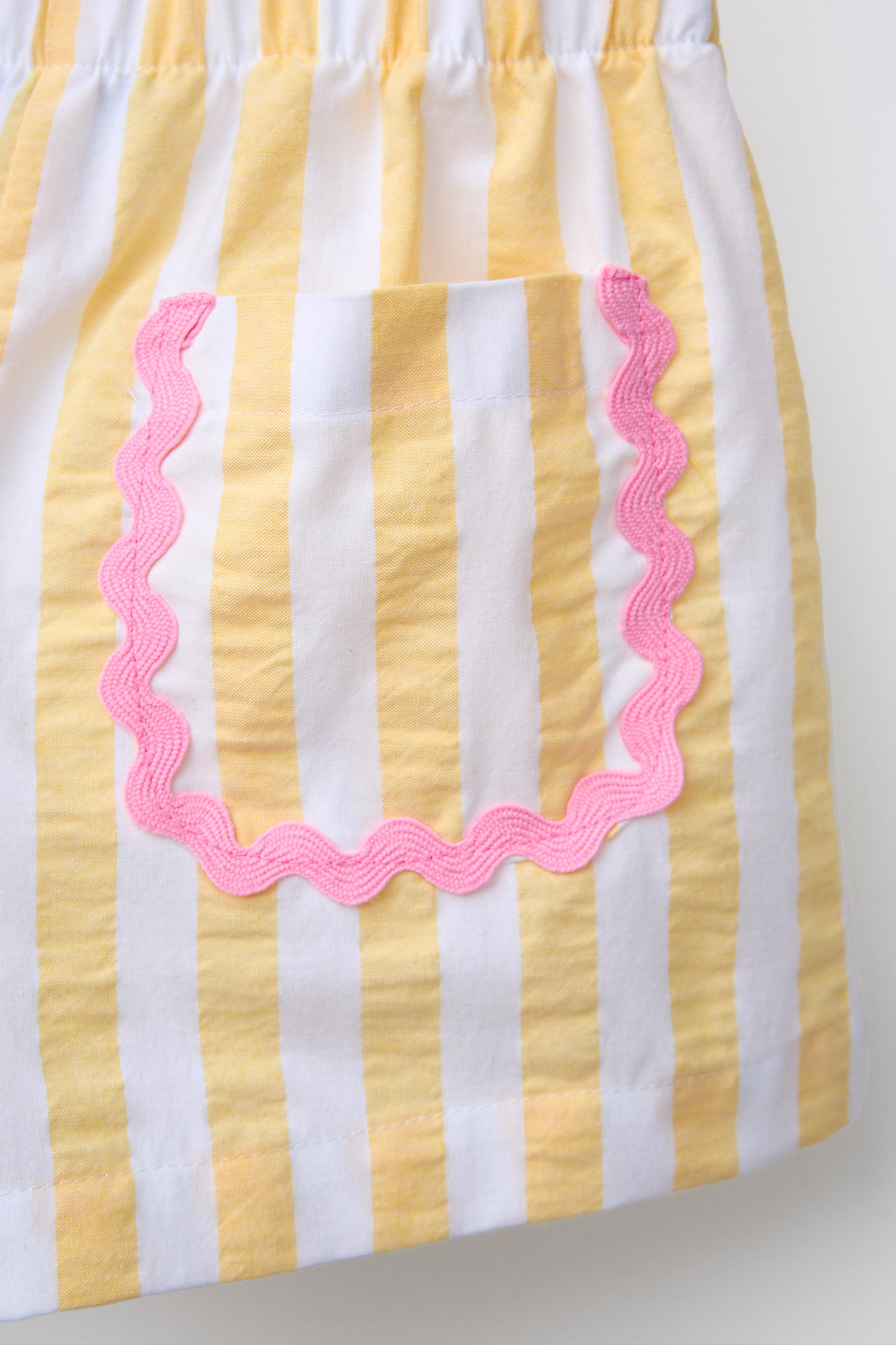 BERMUDA RAYURES ONDULINE CASA LAWA © X ZARA KIDS