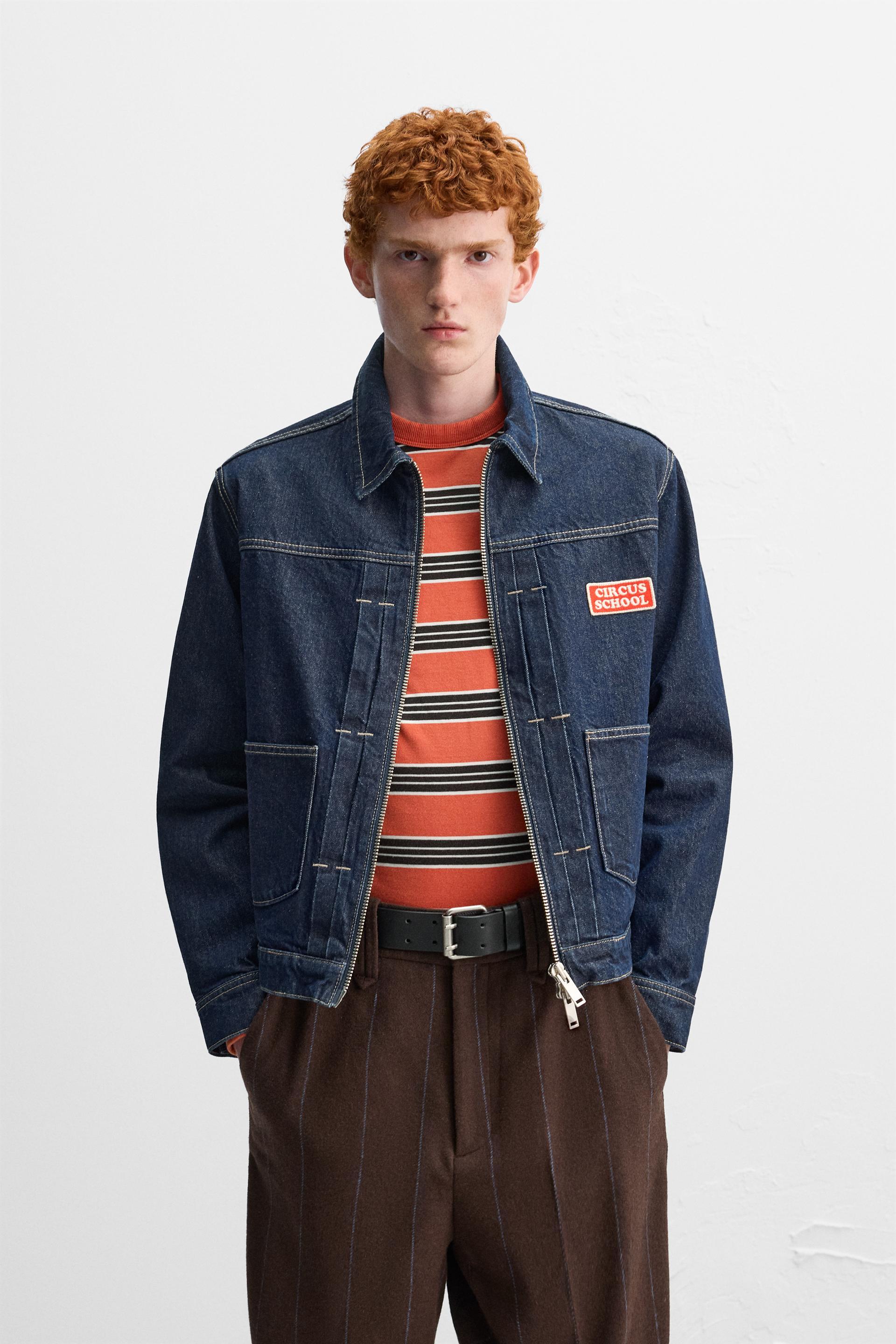 Men s Denim Jackets ZARA United Kingdom