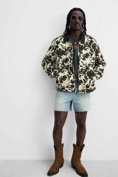 ANIMAL PRINT JACKET - Printed by Zara