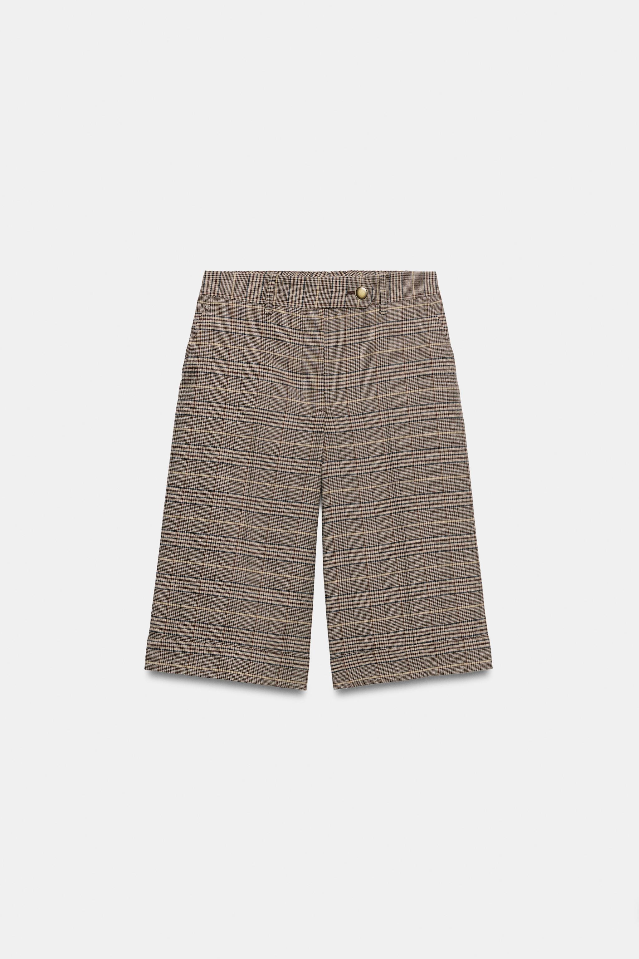 SHORT À CARREAUX