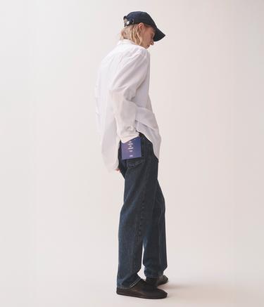 ENSEMBLE CHEMISE BLANCHE ET JEAN DENIM BEKA GVISHIANI - Bleu de Zara - Image 5