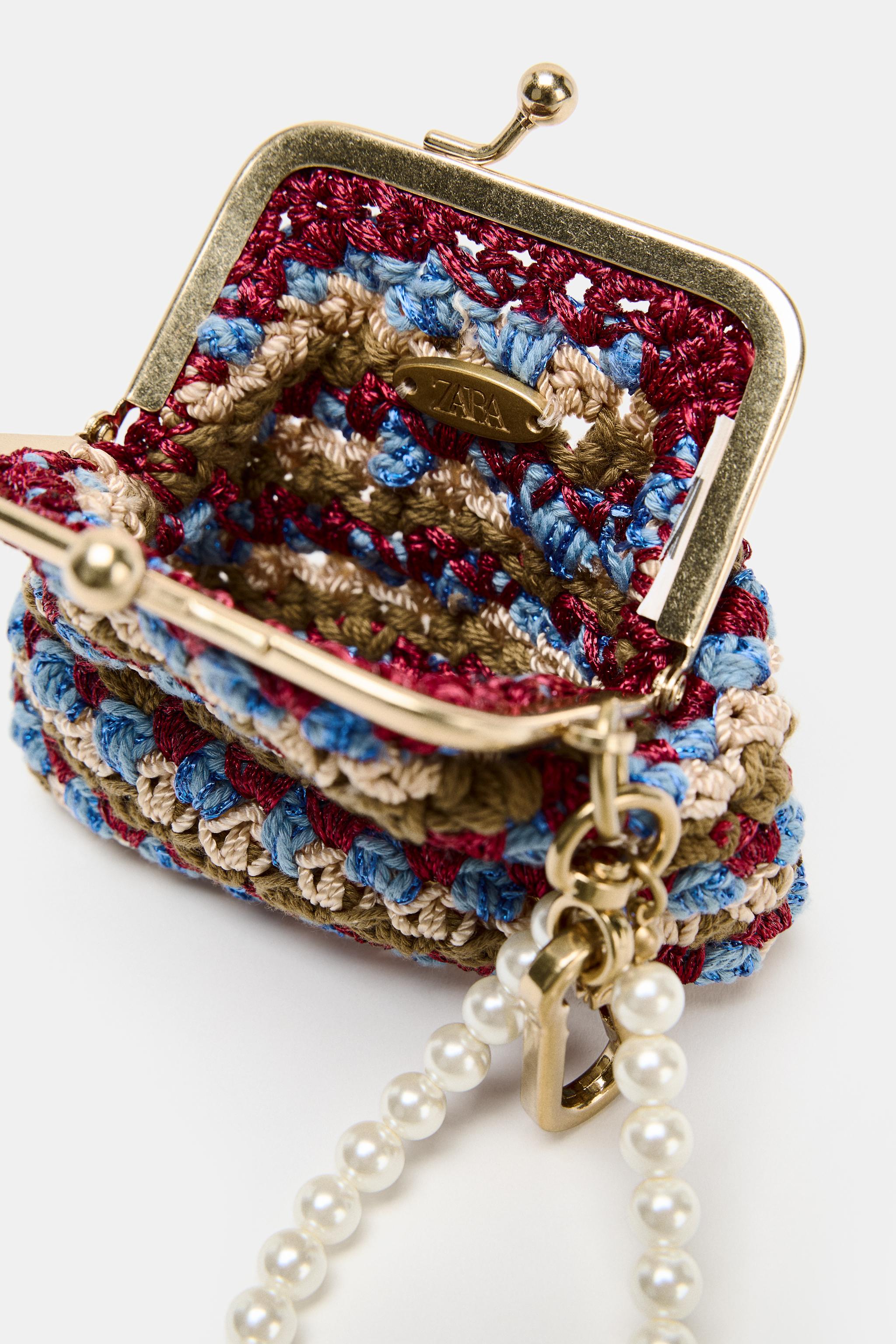 Portefeuille/porte-monnaie ZARA En Cuir Marron, Vintage, Très Bon état, Unisexe