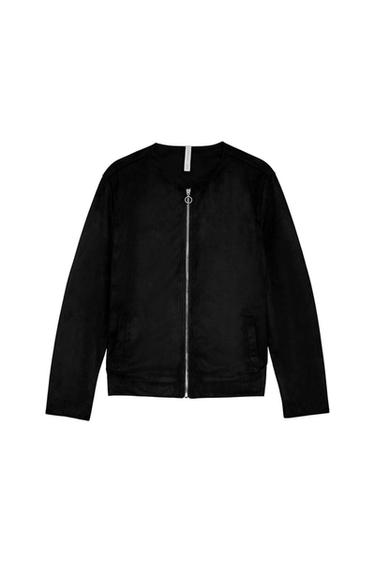 SUEDETTE JACKET