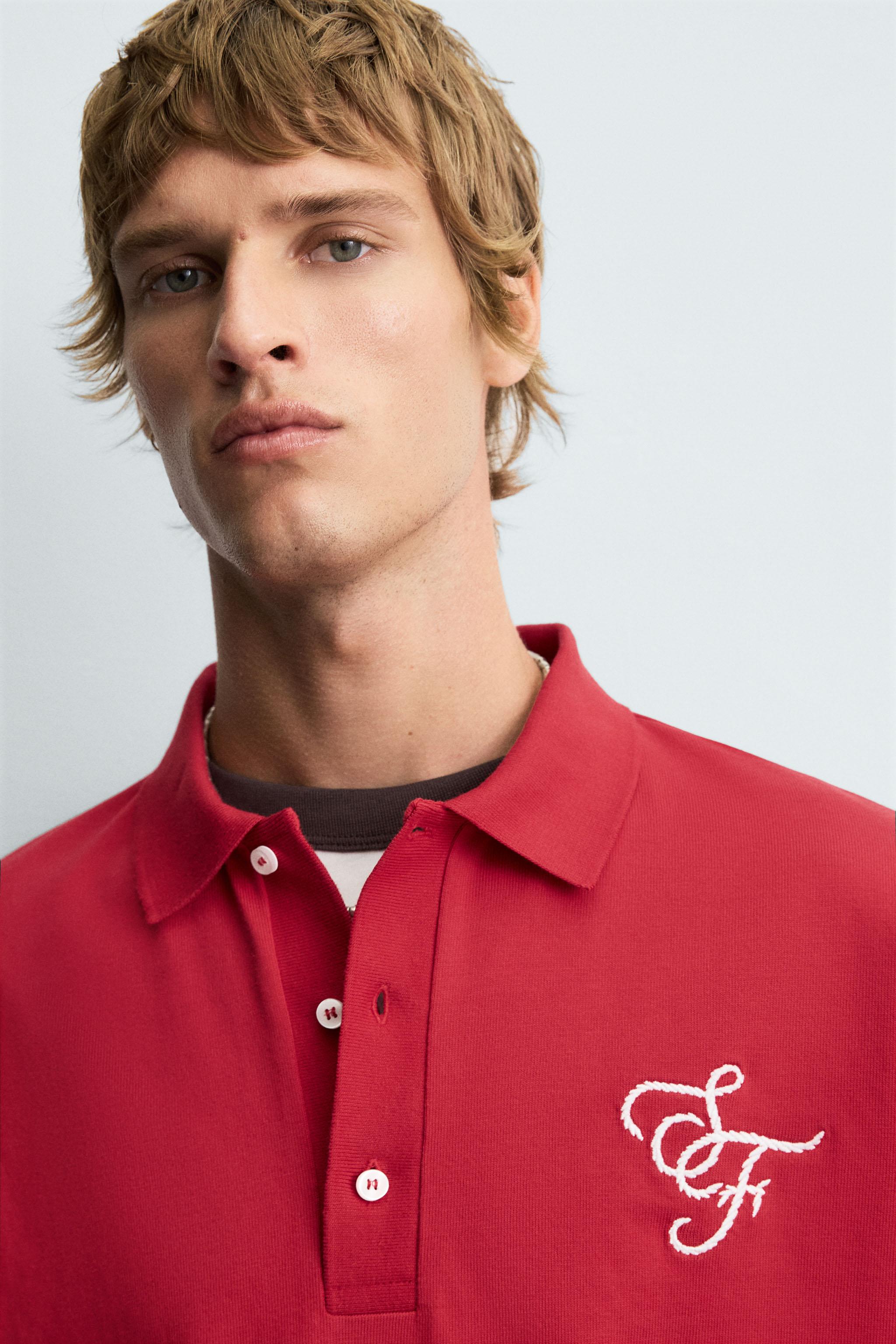 【Good Enough】red polo shirt 795174_XJHHM_6207_001_100_0000